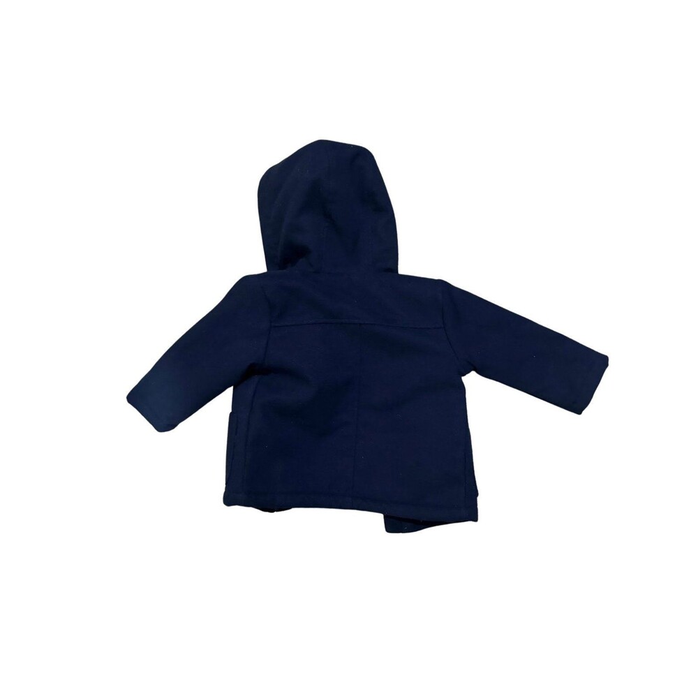 OshKosh B`gosh The Genuine Article Zip Up Dark Blue Toddler Coat Jacket 18/24 M